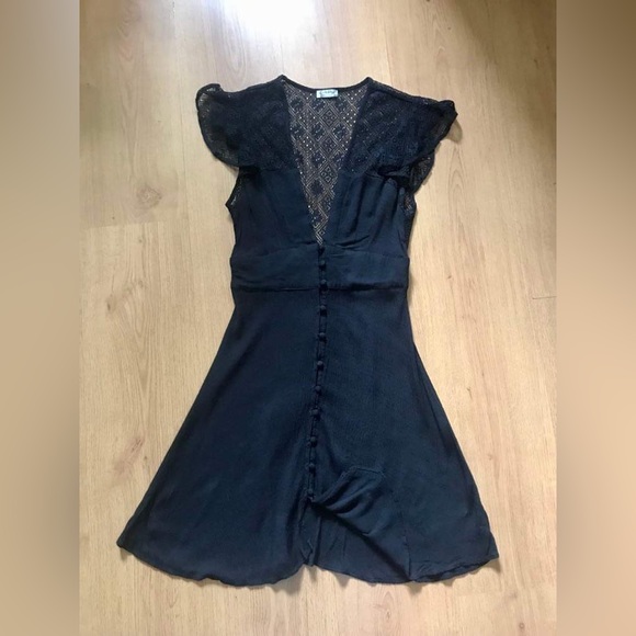 Free People Black Lace Dress - Picture 2 of 6